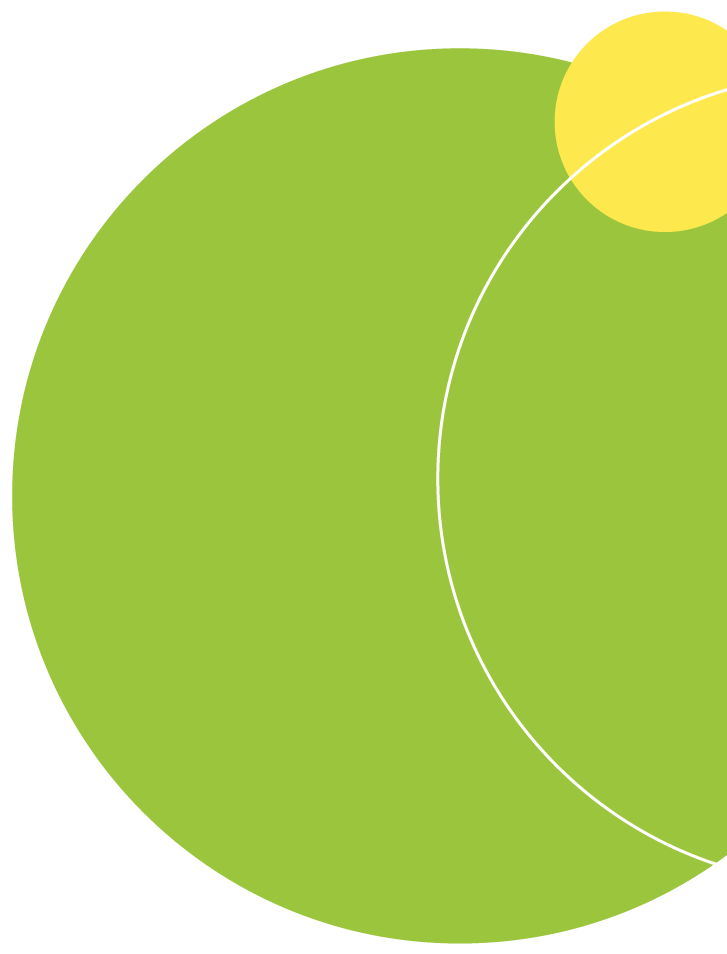 green yellow circle